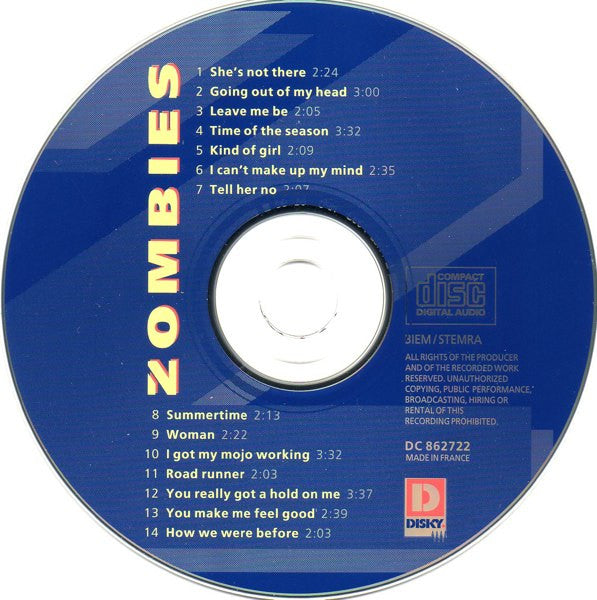 The Zombies : Zombies (CD, Comp)