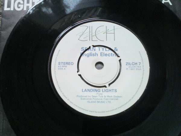 Sean Tyla & English Electric (3) : Landing Lights (7", Single)