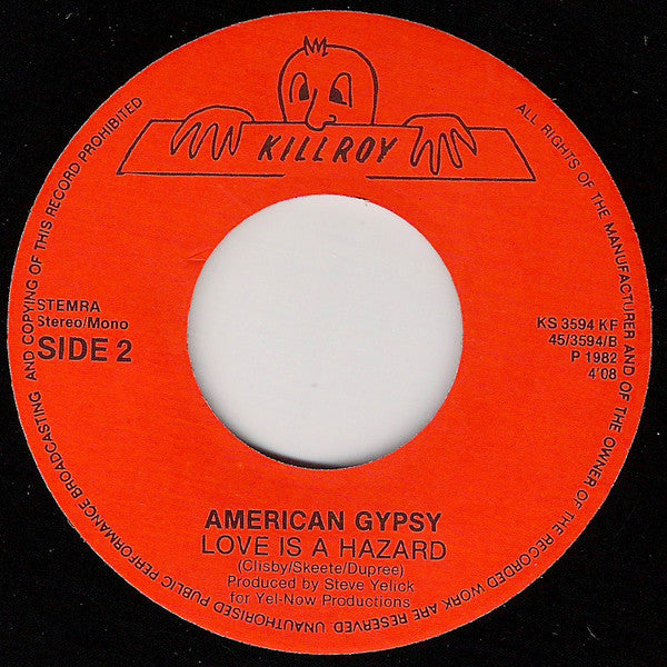 American Gypsy : No Hangups (7", Single)