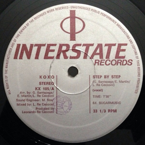Koxo : Step By Step (12")