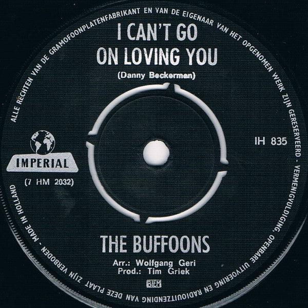 The Buffoons : Goodbye My Love (7", Single)