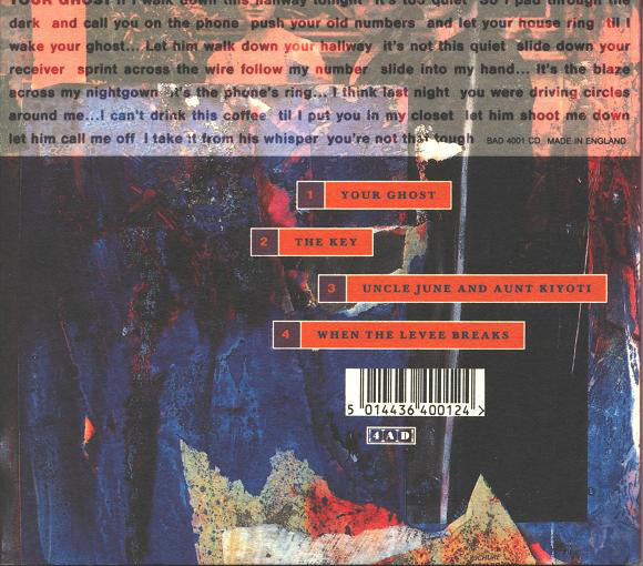 Kristin Hersh : Your Ghost (CD, Single, Dig)