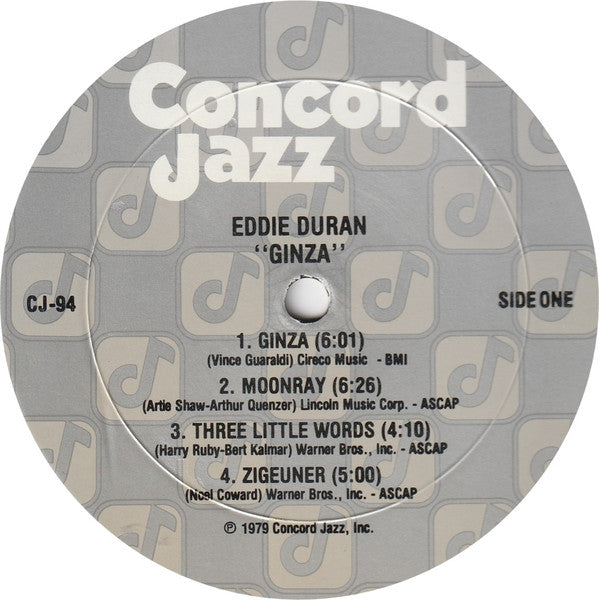 Eddie Duran : Ginza (LP, Album)