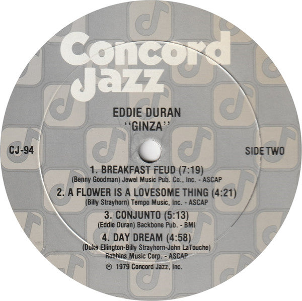 Eddie Duran : Ginza (LP, Album)