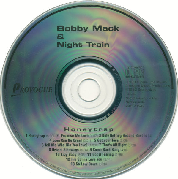 Bobby Mack & Night Train : Honeytrap (CD, Album)