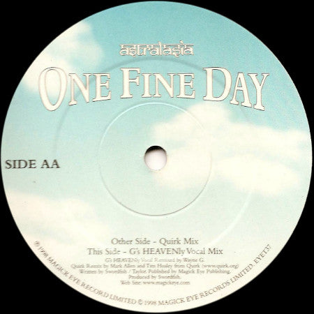 Astralasia : One Fine Day (12")