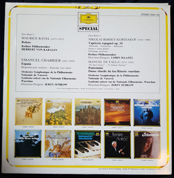 Various : Bolero / España (LP, Comp)