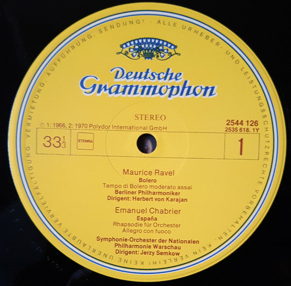 Various : Bolero / España (LP, Comp)