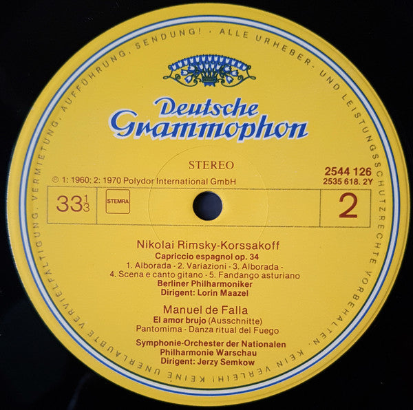 Various : Bolero / España (LP, Comp)