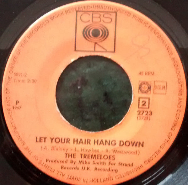 The Tremeloes : Silence Is Golden (7", Single)