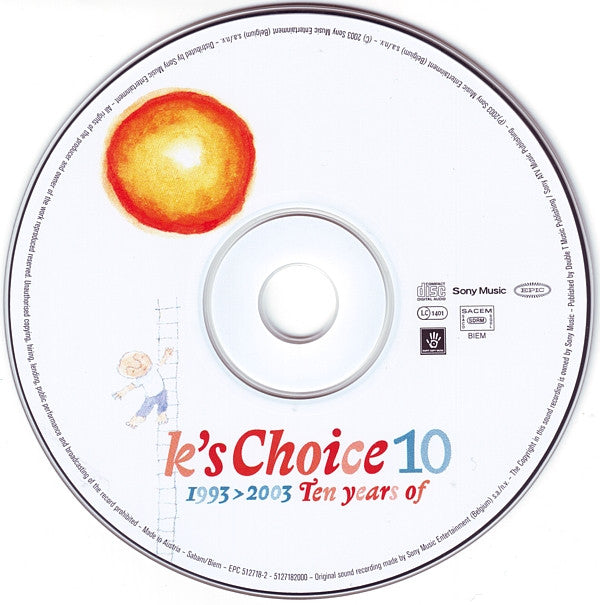 K's Choice : 10 (1993 > 2003, Ten Years Of) (CD, Comp)
