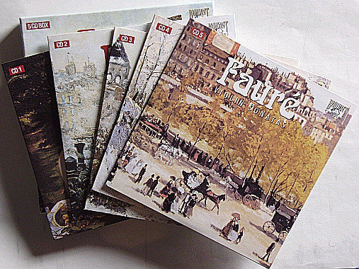 Gabriel Fauré : Chamber Music (5xCD, Comp + Box)