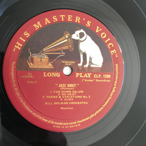 Bill Holman : In A Jazz Orbit (LP, Album, Mono)