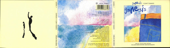 Genesis : I Can't Dance (CD, Single, Die)