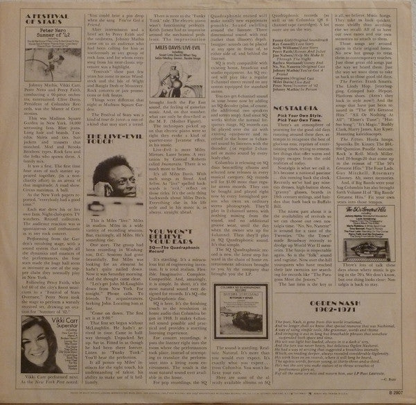 Ray Conniff And The Singers : Love Theme From "The Godfather" (Speak Softly Love) (LP, Album)