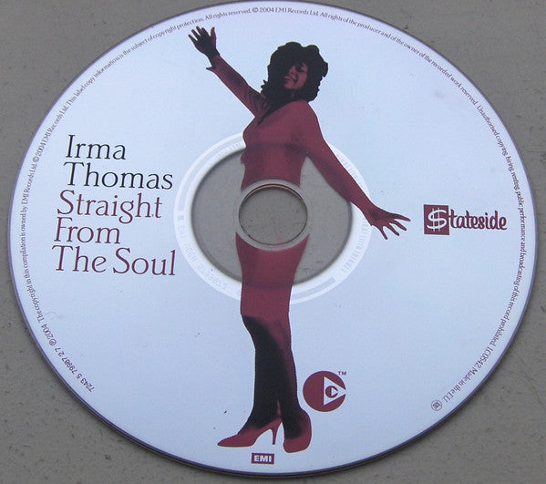 Irma Thomas : Straight From The Soul (CD, Comp, Copy Prot.)