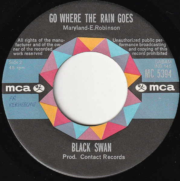 Black Swan : Da Ge De Li Da (7", Single)