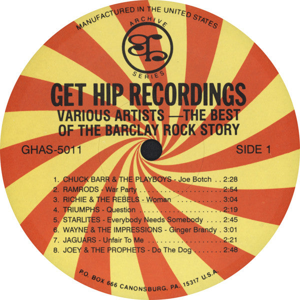 Various : The Best Of The Barclay Rock Story (LP, Comp)