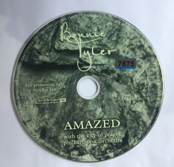Bonnie Tyler : Amazed (CD, Single, Promo, Car)