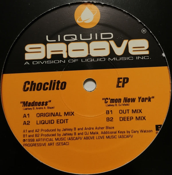 Choclito : Madness / C'mon New York (12", Col)