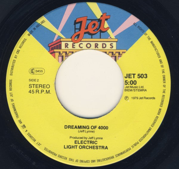The Electric Light Orchestra* : Don't Bring Me Down (7", Single)