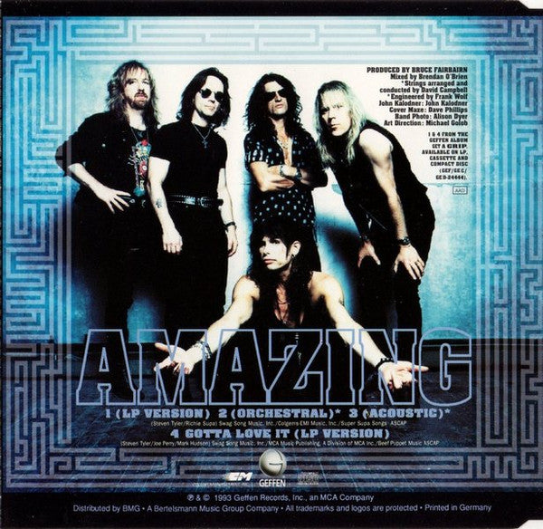Aerosmith : Amazing (CD, Single)