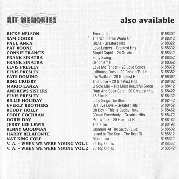 Elvis Presley : Jailhouse Rock  (20 Rock & Roll Hits) (CD, Comp)