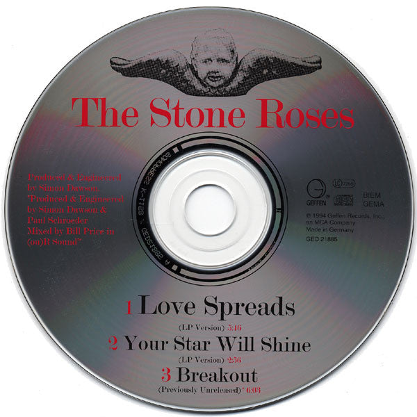 The Stone Roses : Love Spreads (CD, Single)
