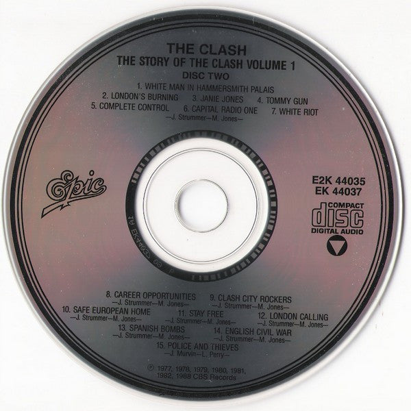 The Clash : The Story Of The Clash Volume 1 (2xCD, Comp, RP)