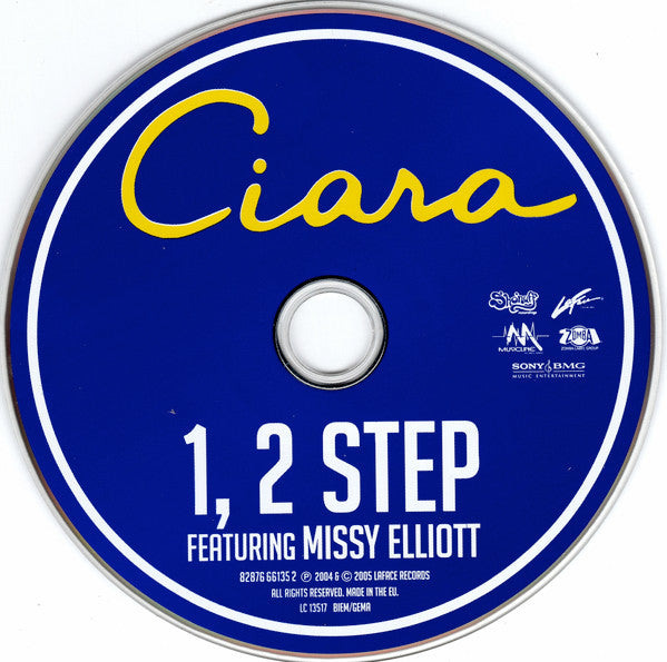 Ciara (2) Featuring Missy Elliott : 1, 2 Step (CD, Single)