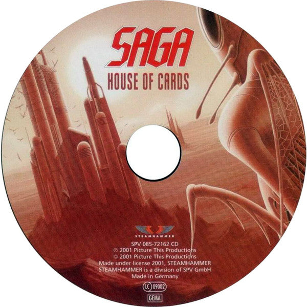 Saga (3) : House Of Cards (CD, Album)