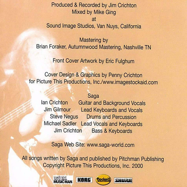 Saga (3) : House Of Cards (CD, Album)