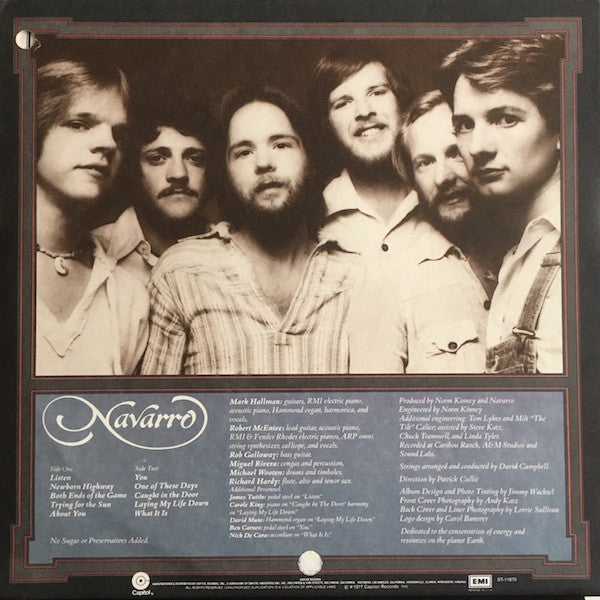 Navarro (7) : Listen (LP, Album, Los)