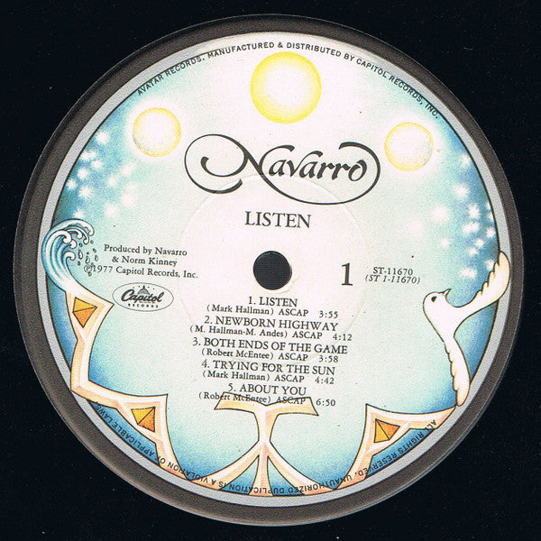 Navarro (7) : Listen (LP, Album, Los)