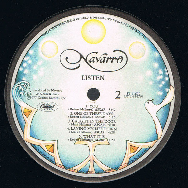 Navarro (7) : Listen (LP, Album, Los)