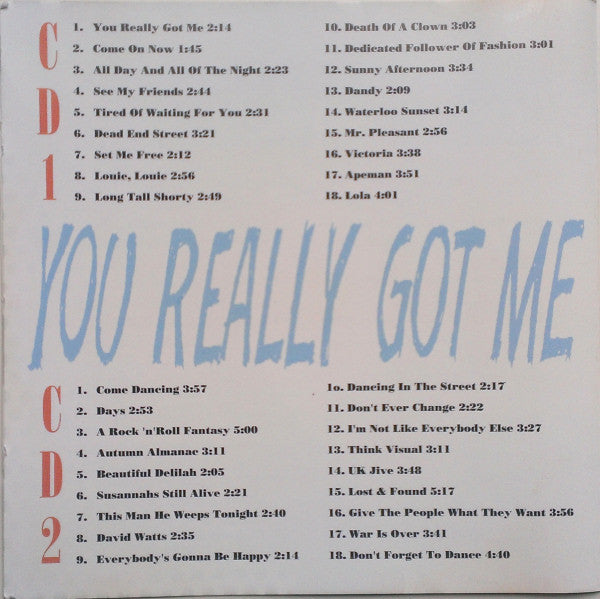 The Kinks : You Really Got Me • The Very Best Of The Kinks (2xCD, Comp)