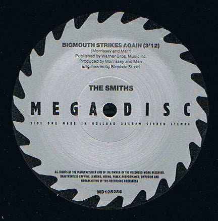 The Smiths : Bigmouth Strikes Again (12", Single, Sil)