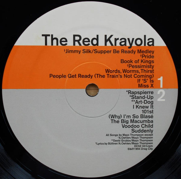 The Red Krayola* : The Red Krayola (LP, Album)