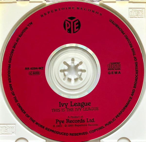 The Ivy League : This Is The Ivy League (CD, Album, Mono, RE)