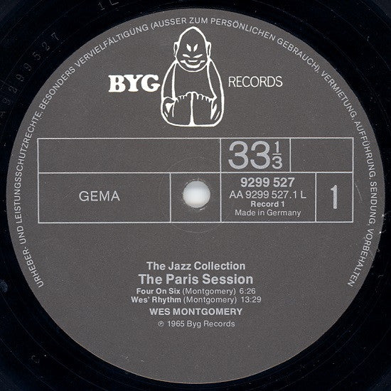 Wes Montgomery : The Paris Session (2xLP, Album)