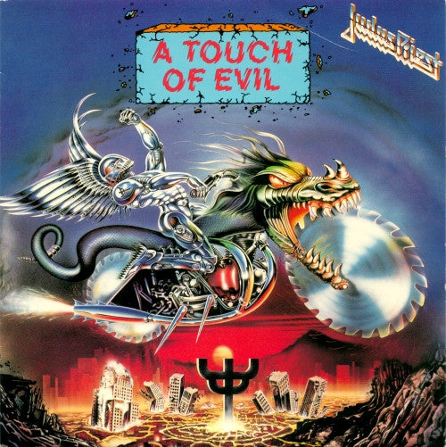 Judas Priest : A Touch Of Evil (7", Single)