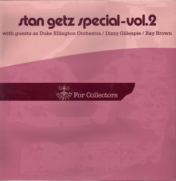 Stan Getz With Guests As Duke Ellington And His Orchestra / Dizzy Gillespie / Ray Brown : Stan Getz Special-Vol.2 (LP, Comp, Mono)