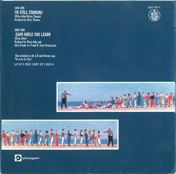 Elton John : I'm Still Standing (7", Single)