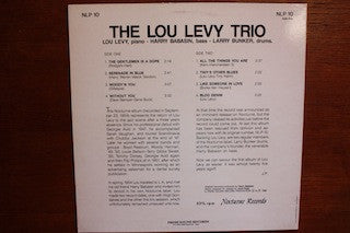 The Lou Levy Trio* : The Lou Levy Trio (LP, Album, RE)