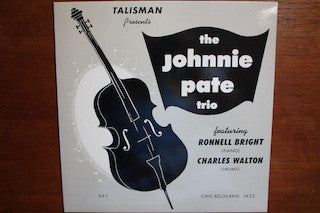 Johnnie Pate Trio : The Johnnie Pate Trio (LP, Album, RE)