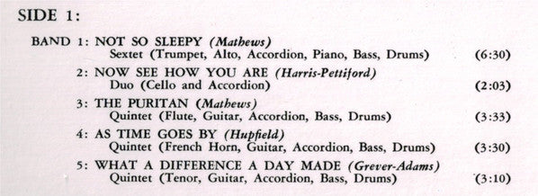 Mat Mathews : The Modern Art Of Jazz By Mat Mathews  (Vol.2) (LP, Album, RE)