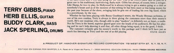Steve Allen (3) Presents Terry Gibbs : At The Piano (LP, Album, RE)