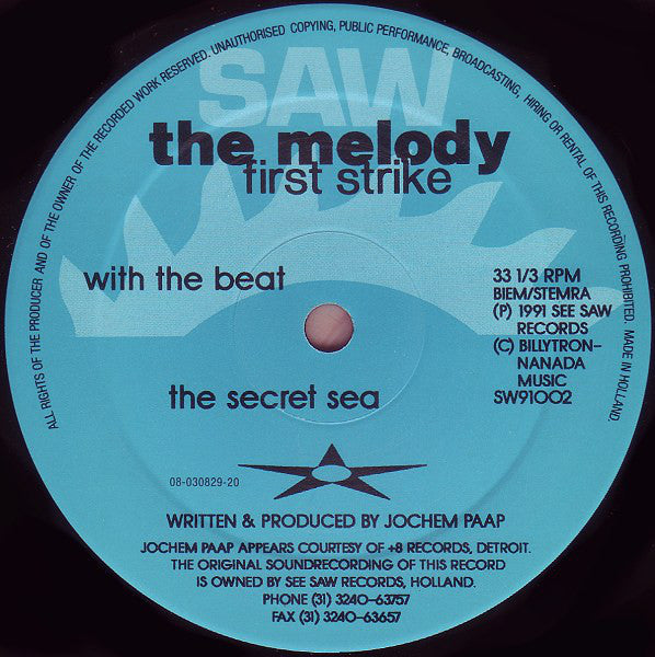 The Melody : First Strike (12")