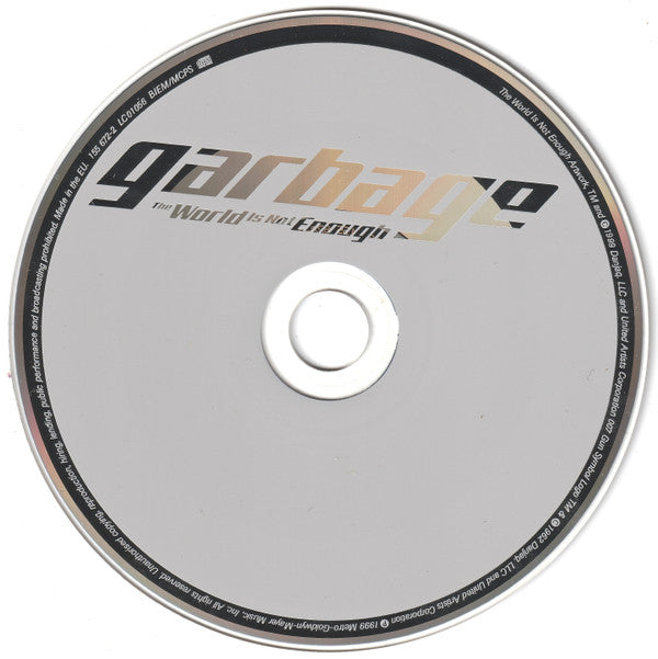Garbage : The World Is Not Enough (CD, Single, Dig)