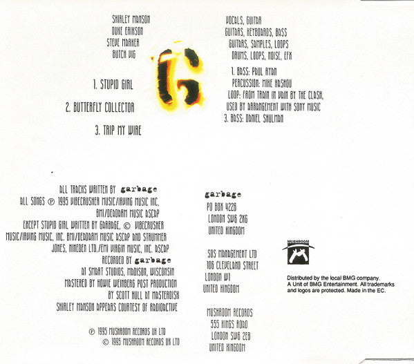 Garbage : Stupid Girl (CD, Maxi)